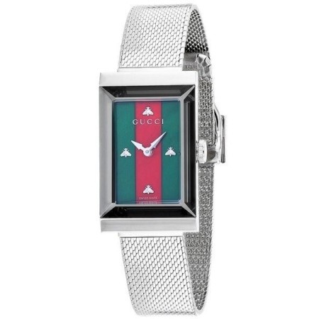 Orologio Gucci donna New G-Frame silver - YA147401
