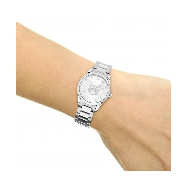 Orologio Gucci G-Timeless Small Testa Felino - YA126595