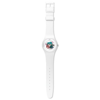 Watch WHITE LACQUERED-SUOW100