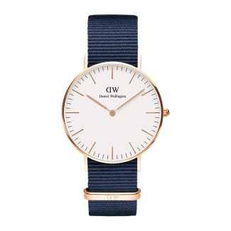 Orologio Daniel Wellington rosè Classic Bayswater bianco - DW00100279