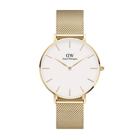 Orologio Daniel Wellington dorato Petite Evergold bianco - DW00100346