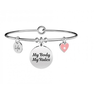 Bracciale Kidult Philosophy my body my rules 731720