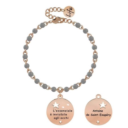 Bracciale Kidult Philosophy l'essenziale è invisibile.. 731819