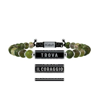 Kidult Philosophy Armband findet den Mut, glücklich zu sein