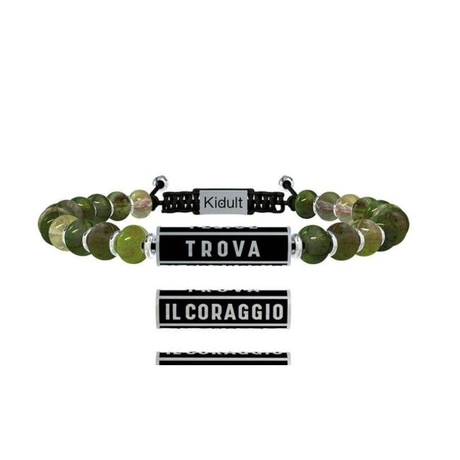 Bracciale Kidult Philosophy trova il coraggio di essere felice