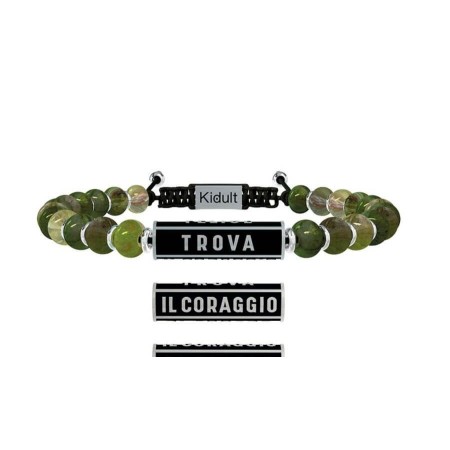 Kidult Philosophy bracelet finds the courage to be happy