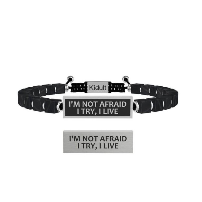 Kidult Philosophy Armband Ich habe keine Angst ... 731786