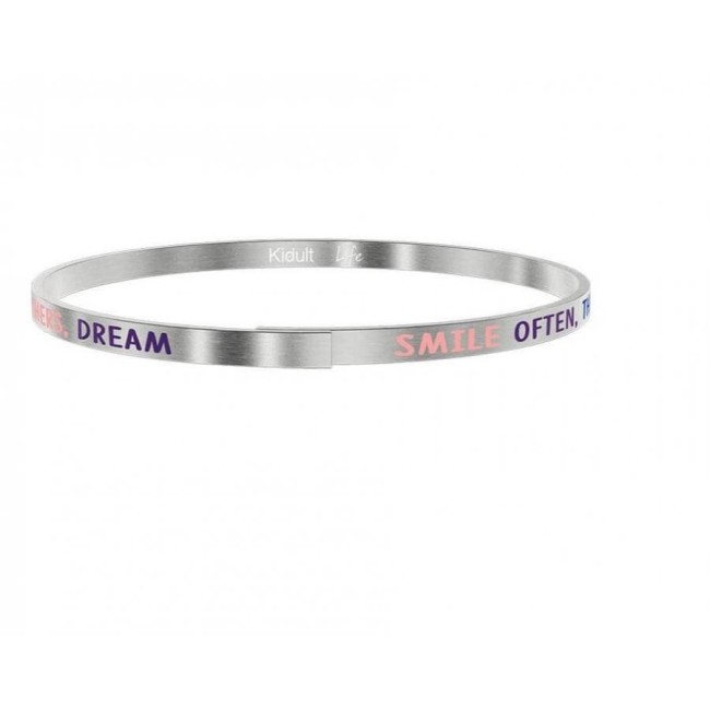 Kidult Philosophy smile often, think positively bracelet..731742