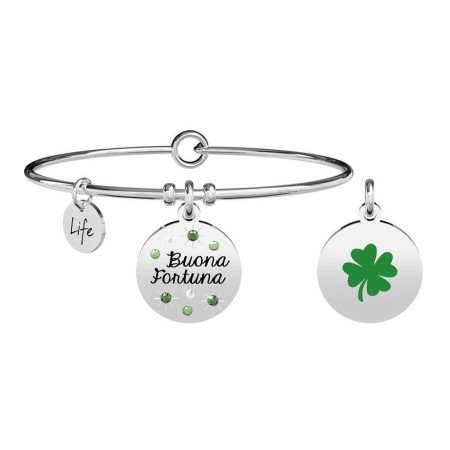 Bracciale Kidult Nature quadrifoglio - buona fortuna 731875