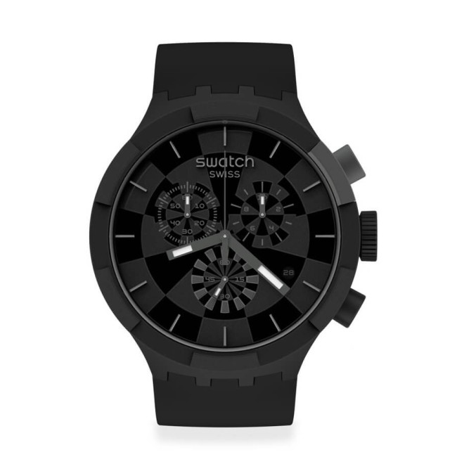 Swatch Big Bold Chrono Checkpoint schwarz SB02B400 Uhr