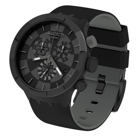 Swatch Big Bold Chrono checkpoint black SB02B400 watch