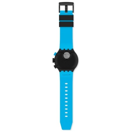 Swatch Big Bold Chrono Checkpoint blau SB02B401