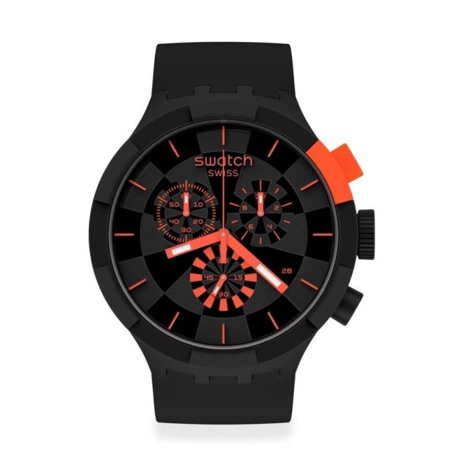 Swatch Big Bold Chrono Checkpoint rot SB02B402