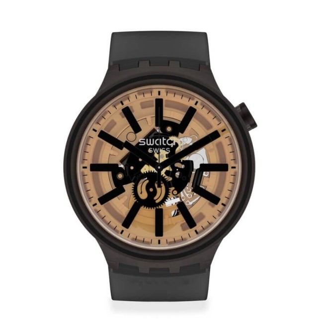 Swatch Big Bold Standard dark taste watch SO27B115