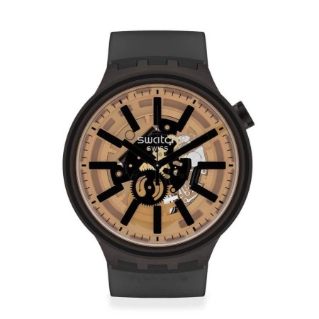 Swatch Big Bold Standard dark taste watch SO27B115
