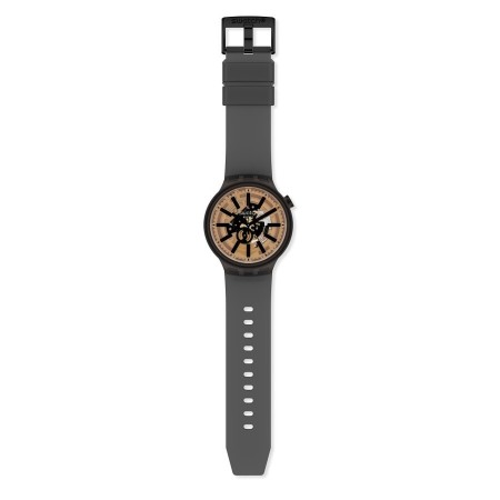 Swatch Big Bold Standard dark taste watch SO27B115