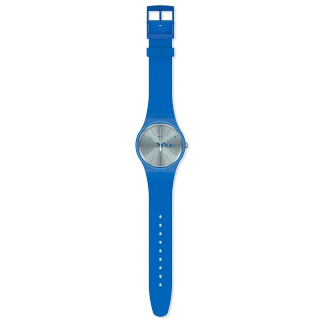 Swatch watches New Gent blue rails - SUON714