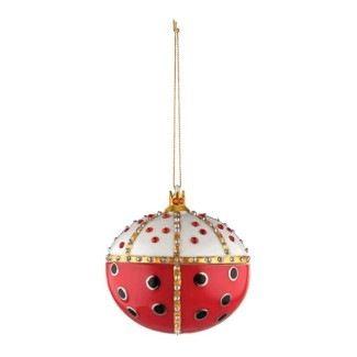 Christmas tree decoration ball Alessi Re ladybird - MJ168