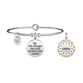 Kidult bracelet be the change you wish .. gandhi 731884