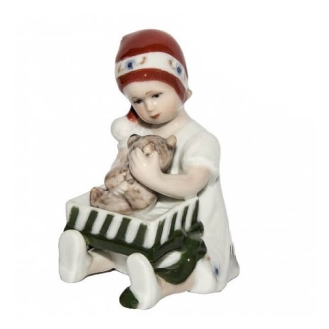 Elsa Weihnachtsfigur Mädchen mit Royal White Geschenk