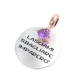 Rerum Amethyst Freundschaft Münzanhänger - 25021