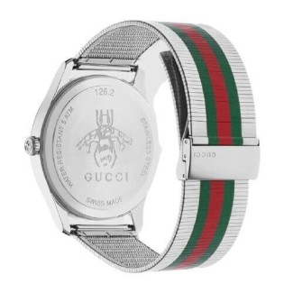 Orologio Gucci G-Timeless uomo verde rosso YA126284 2