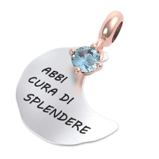 Rerum moon pendant Topaz Purposes - 25111