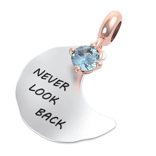 Rerum moon pendant Topaz Purposes - 25108