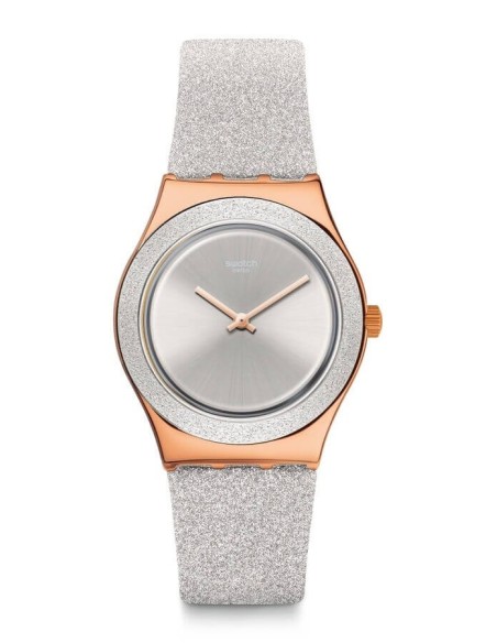 Orologio Swatch I Medium Standard grey sparkle - YLG145