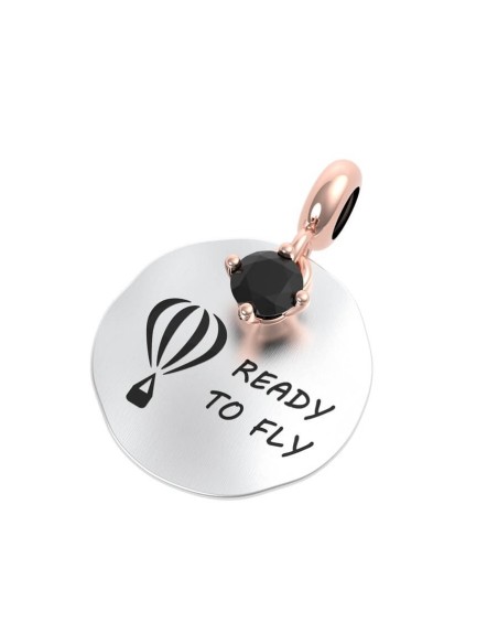 Rerum pendant coin onyx Passion - 25086