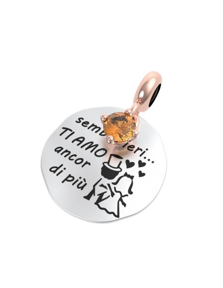 Rerum pendant coin Citrine Moments - 25045