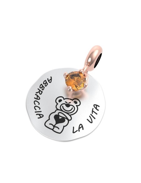 Rerum pendant coin Citrine Moments - 25043
