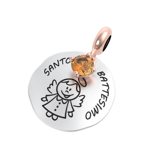 Rerum pendant coin Citrine Moments - 25040