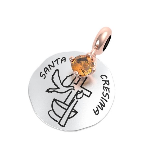 Rerum pendant coin Citrine Moments - 25039