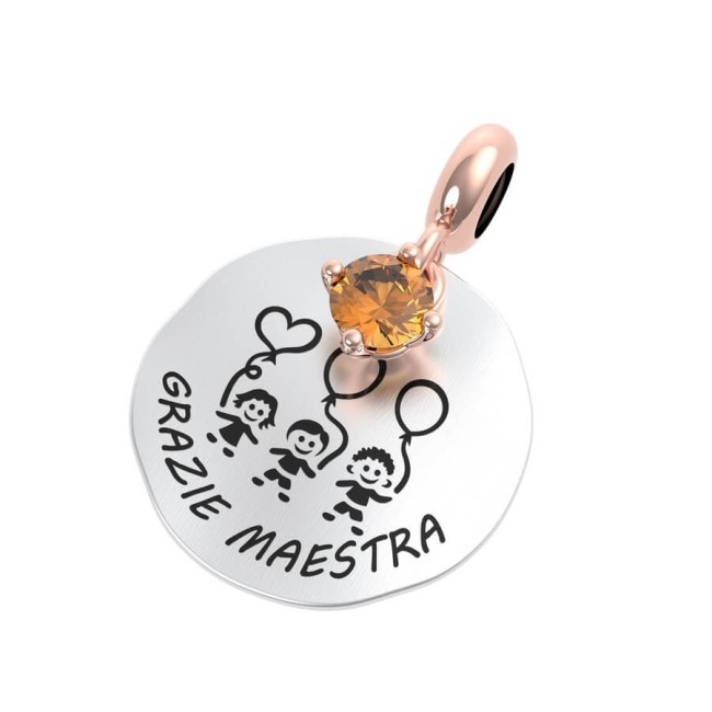 Rerum pendant coin Citrine Moments - 25037