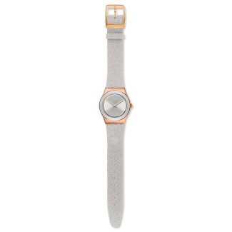Swatch watches I Medium Standard gray sparkle - YLG145 2