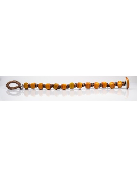 Moi Marrakech Armband mit Unisex Senfglasperlen