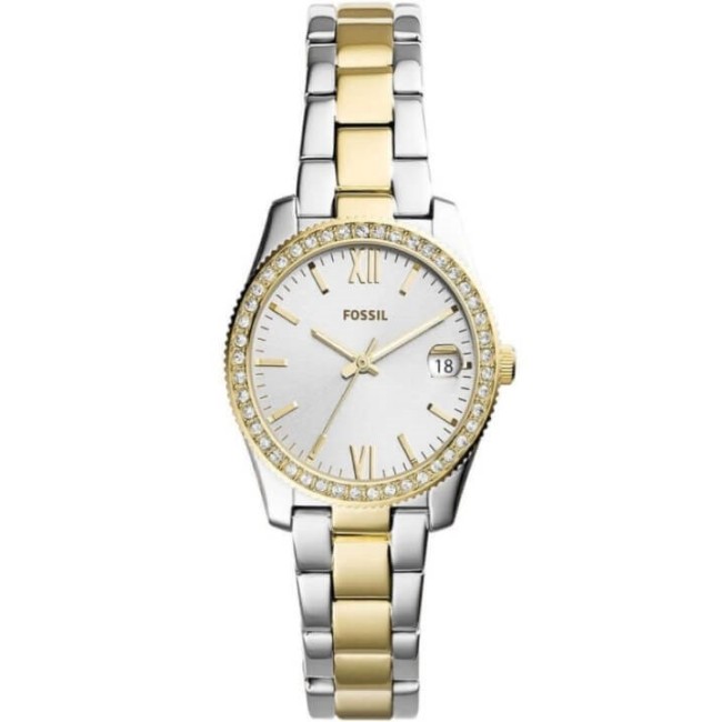 Fossil women's watch Scarlette in two-tone steel - ES4319