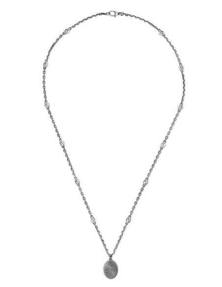 Gucci Damen lange Halskette mit doppeltem GG - YBB63254000100U