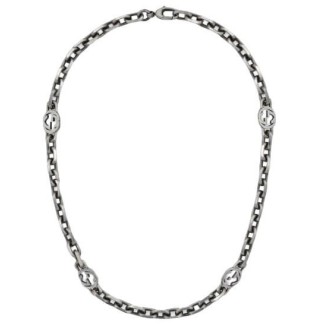 Collana Choker Gucci unisex con logo - YBB62079600100U