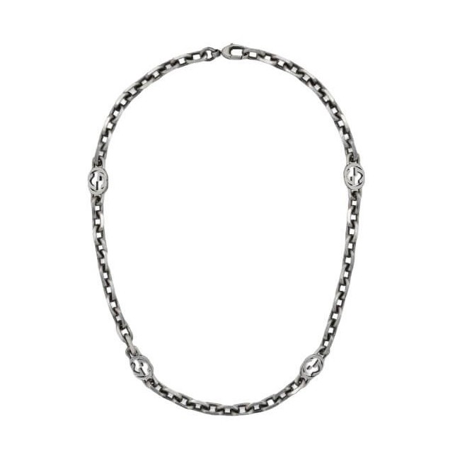 Collana Choker Gucci unisex con logo - YBB62079600100U