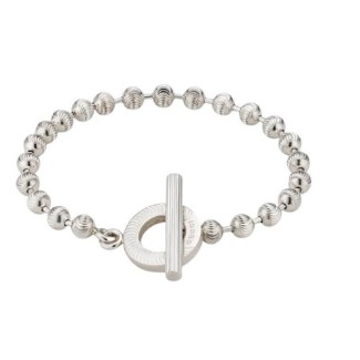 Bracciale Gucci donna con sfere rigate YBA602707001017