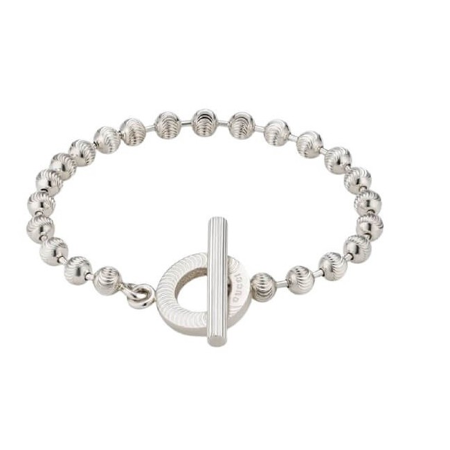 Gucci Damenarmband mit gestreiften Kugeln YBA602707001017