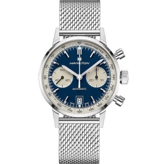 Hamilton Intra-Matic Chronographenuhr aus Stahl - H38416141
