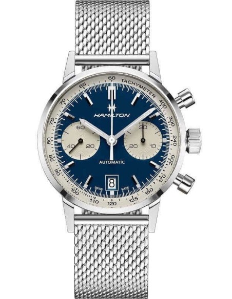 Hamilton Intra-Matic chronograph in steel - H38416141
