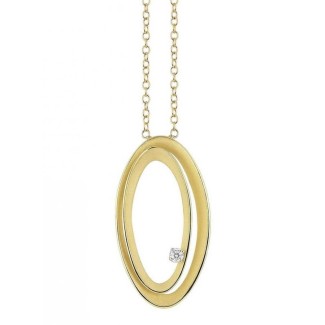 Collana Annamaria Cammilli Serie Uno oro giallo e diamanti GPE2796U