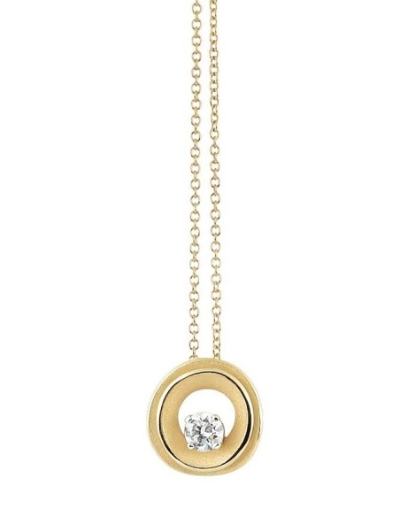 Annamaria Cammilli My Way necklace in yellow gold and diamonds GPE2670U