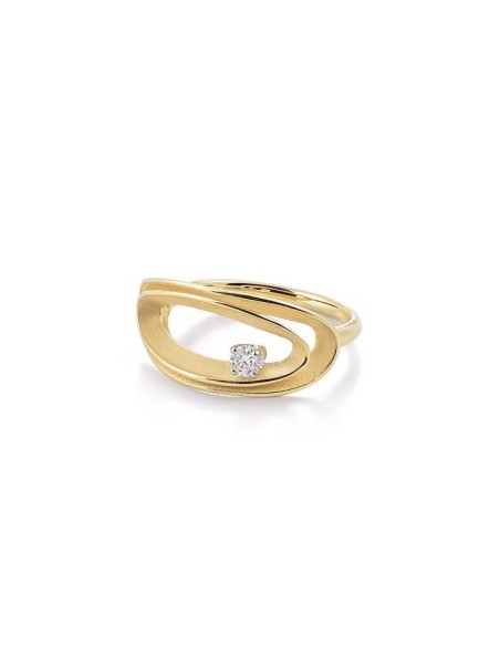 Annamaria Cammilli Serie Uno ring in yellow gold and diamonds GAN2814U