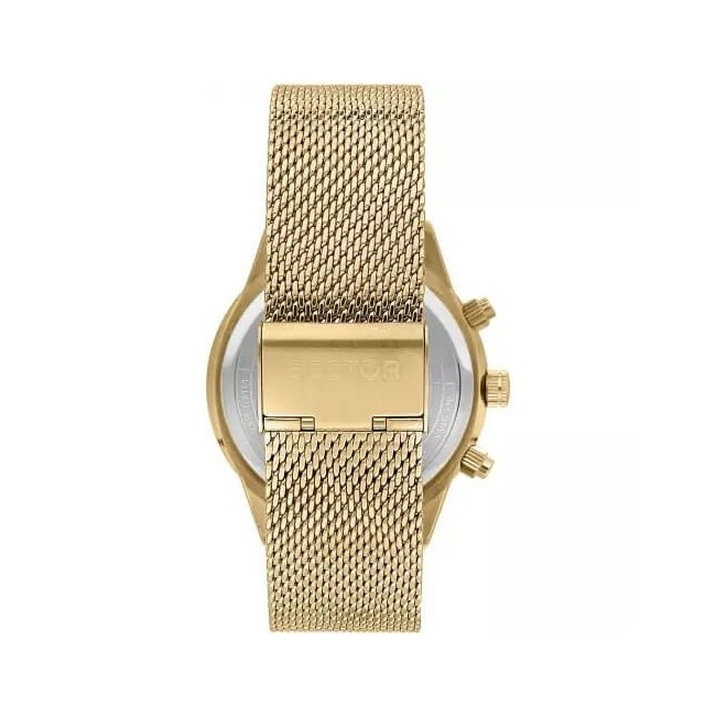 Sector670 Herrenuhr Milanese Gold Mesh - R3253540001