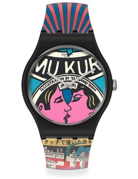 Swatch X Moma Tadanori Yokoo -SUOZ334